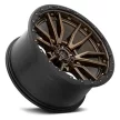 Alumínium felni 20x10 ET-18 6x135 D681 Rebel 6 Matte Bronze Black Bead Ring Fuel