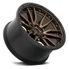   Alumínium felni 22x10 ET-13 6x139,7 D681 Rebel 6 Matte Bronze Black Bead Ring Fuel