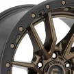 Alumínium felni 22x10 ET-13 6x139,7 D681 Rebel 6 Matte Bronze Black Bead Ring Fuel