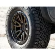 Alumínium felni 22x10 ET-13 6x139,7 D681 Rebel 6 Matte Bronze Black Bead Ring Fuel