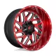 Alumínium felni 20x10 ET-18 5x114.3/5x127 D691 Triton Candy RED Milled Fuel