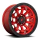 Alumínium felni 18x9 ET1 5x127 D695 Covert Candy RED Black Bead Ring Fuel