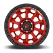 Alumínium felni 18x9 ET20 5x127 D695 Covert Candy RED Black Bead Ring Fuel