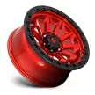 Alumínium felni 18x9 ET20 6x139,7 D695 Covert Candy RED Black Bead Ring Fuel