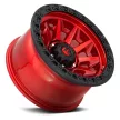 Alumínium felni 20x9 ET20 5x127 D695 Covert Candy Red/Black Ring Fuel