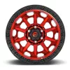   Alumínium felni 20x9 ET20 5x139.7 D695 Covert Candy RED Black Bead Ring Fuel