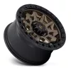   Alumínium felni 16x8 ET1 6x139,7 D696 Covert Matte Bronze Black Bead Ring Fuel