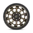 Alloy Wheel 18x9 ET-12 6x135 D696 Covert Matte Bronze Black Bead Ring Fuel