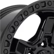 Alumínium felni 17x9 ET-12 5x127 D697 Kicker Matte Black Fuel