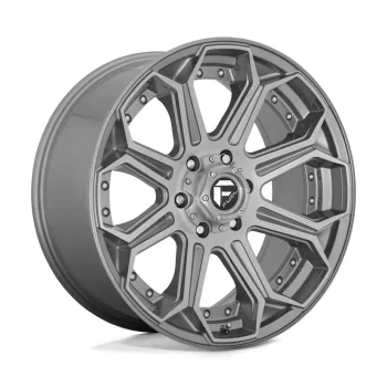  Alumínium felni 20x9 ET20 6x135 D705 Siege Brushed GUN Metal Tinted Clear Fuel