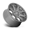   Alumínium felni 20x9 ET20 6x135 D705 Siege Brushed GUN Metal Tinted Clear Fuel