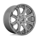 Alumínium felni 22x10 ET-18 6x139,7 D705 Siege Brushed GUN Metal Tinted Clear Fuel