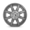   Alumínium felni 20x10 ET-18 6x135 D710 Rogue Platinum Brushed GUN Metal Tinted Clear Fuel