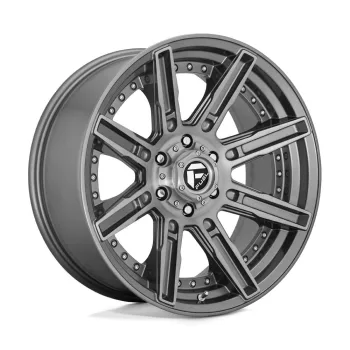   Alumínium felni 20x9 ET1 6x139,7 D710 Rogue Platinum Brushed GUN Metal Tinted Clear Fuel