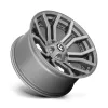   Alumínium felni 20x10 ET-18 5x127/5x139.7 D713 Rage Platinum Brushed GUN Metal Tinted Clear Fuel