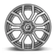 Alumínium felni 20x9 ET1 6x139,7/6x135 D713 Rage Brushed Gun Metal/Tinted Clear Fuel