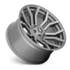   Alumínium felni 20x9 ET1 6x139,7/6x135 D713 Rage Brushed Gun Metal/Tinted Clear Fuel