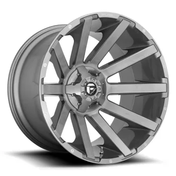   Alumínium felni 20x9 ET2 6x139,7/6x135 D714 Contra Brushed Gun Metal/Tinted Clear Fuel