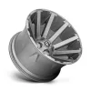   Alumínium felni 20x9 ET19 6x135/6x139,7 D714 Contra Platinum Brushed GUN Metal Tinted Clear Fuel