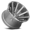 Alumínium felni 22x10 ET-19 6x139,7/6x135 D714 Contra Brushed Gun Metal/Tinted Clear Fuel