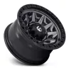   Alumínium felni 15x8 ET-19 6x139,7 D716 Covert Matte GUN Metal Black Bead Ring Fuel