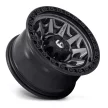 Alumínium felni 15x8 ET-19 6x139,7 D716 Covert Matte GUN Metal Black Bead Ring Fuel