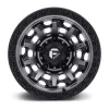   Alumínium felni 15x8 ET-19 5x139.7 D716 Covert Matte GUN Metal Black Bead Ring Fuel