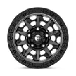 Alloy Wheel 17x9 ET1 5x127 D716 Covert Matte GUN Metal Black Bead Ring Fuel