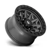   Alloy Wheel 18x9 ET20 6x139.7 D716 Covert Matte GUN Metal Black Bead Ring Fuel