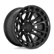 Alumínium felni 20x10 ET-18 6x139,7 D718 Heater Matte Black Fuel