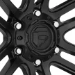 Alumínium felni 20x9 ET1 6x139,7 D718 Heater Matte Black Fuel