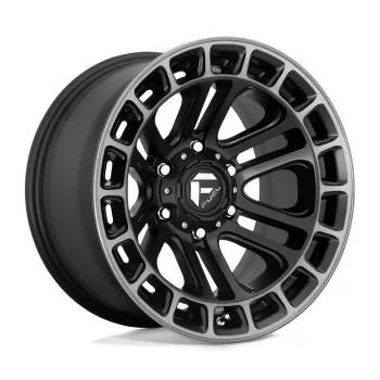  Alloy Wheel 20x9 ET1 6x135 D720 Heater Matte Black Double Dark Tint Machined Fuel