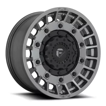   Alumínium felni 17x9 ET1 6x135/6x139,7 D726 Militia Matte Anthracite & Black Fuel