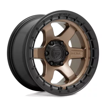   Alumínium felni 17x9 ET-12 5x127 D751 Block Matte Bronze W/ Black Ring Fuel