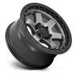 Alumínium felni 18x9 ET-12 5x127 D752 Block Matte Gunmetal W/ Black Ring Fuel