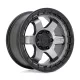 Alumínium felni 18x9 ET20 5x127 D752 Block Matte Gunmetal W/ Black Ring Fuel