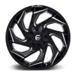 Alumínium felni 20x10 ET-18 6x135/6x139,7 D753 Reaction Gloss Black Milled Fuel