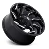   Alumínium felni 20x9 ET1 5x114.3/5x127 D753 Reaction Gloss Black Milled Fuel
