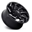 Alumínium felni 20x9 ET20 5x114.3/5x127 D753 Reaction Gloss Black Milled Fuel