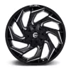   Alumínium felni 20x9 ET1 6x135/6x139,7 D753 Reaction Gloss Black Milled Fuel