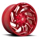 Alumínium felni 18x9 ET1 8x170 D754 Reaction Candy RED Milled Fuel