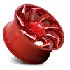   Alumínium felni 20x10 ET-18 5x114.3/5x127 D754 Reaction Candy RED Milled Fuel