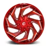   Alumínium felni 20x9 ET1 6x135/6x139,7 D754 Reaction Candy RED Milled Fuel