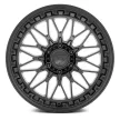 Alumínium felni 20x9 ET1 5x127 D757 Trigger Matte Black Fuel