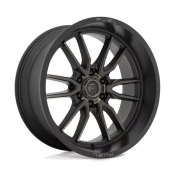   Fuel Alloy disky 22x10 ET-18 6x139.7 D762 Clash Matte Black Double Dark Tint