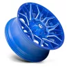   Alumínium felni 20x10 ET-18 6x135/6x139,7 D770 Twitch Anodized Blue Milled Fuel
