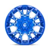   Alumínium felni 20x10 ET-18 6x135/6x139,7 D770 Twitch Anodized Blue Milled Fuel