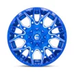 Alumínium felni 20x10 ET-18 6x135/6x139,7 D770 Twitch Anodized Blue Milled Fuel