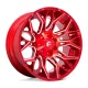 Alumínium felni 22x10 ET-18 8x165.1 D771 Twitch Candy RED Milled Fuel
