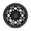Alumínium felni 17x9 ET-12 5x127 D786 Unit Matte Black W/ Matte Black Ring Fuel